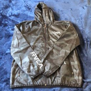 RVCA Sport Men’s Hex Camo Jacket Medium